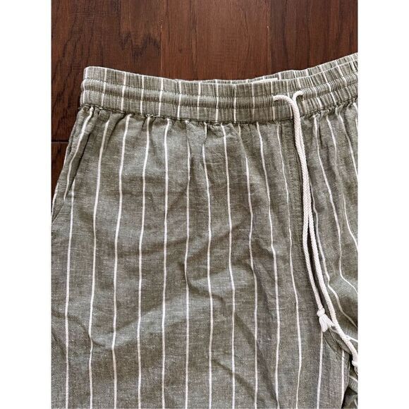 Beach Lunch Lounge Linen Blend Crops - Picture 5 of 6